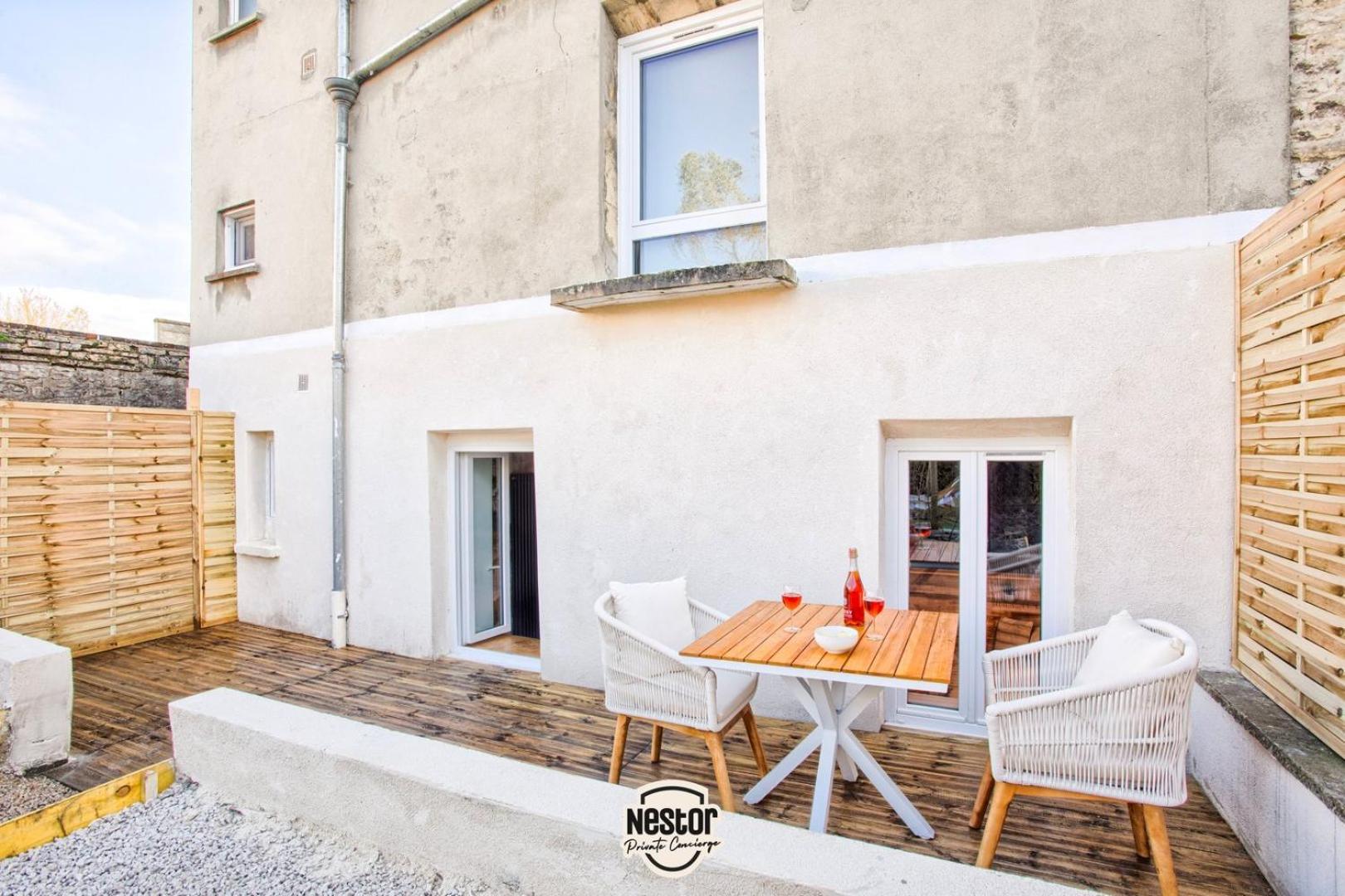 Apartmán La Casa Valens - Petanque, Convivial & Atypique Caen Exteriér fotografie
