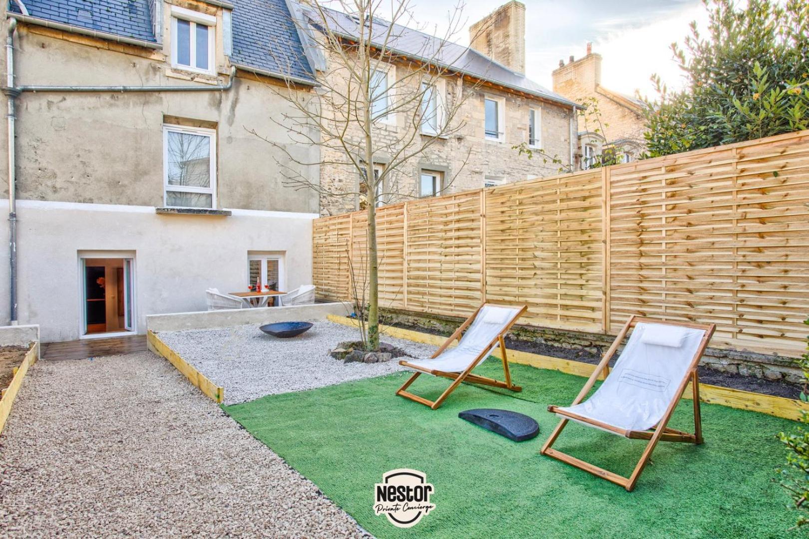 Apartmán La Casa Valens - Petanque, Convivial & Atypique Caen Exteriér fotografie
